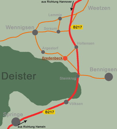 Anfahrtskizze